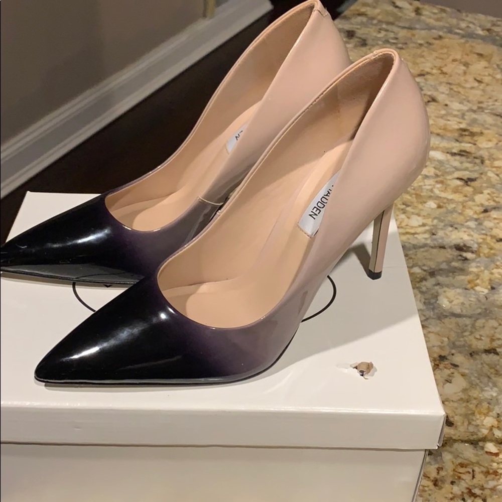 Steve Madden Zoey blush multi heel